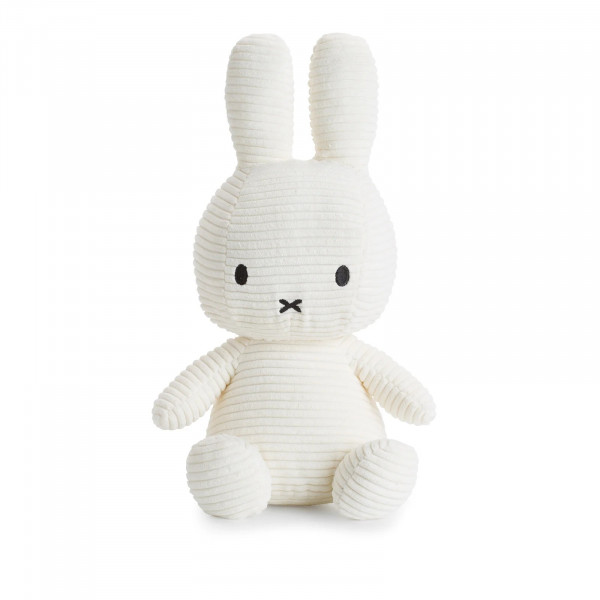 Miffy plišani zeka Eco Corduroy 33cm Offwhite