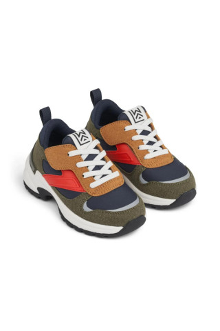 Liewood patike Evri Flash/Army brown multi mix