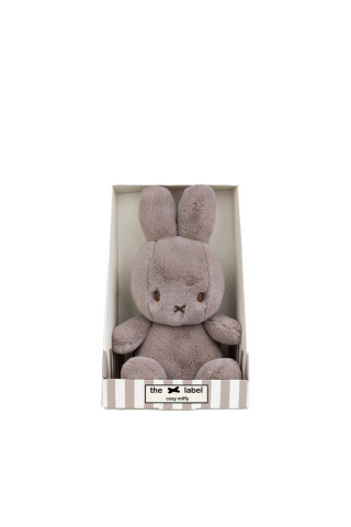 Miffy Cozy plišani zeka u pokl. kutiji 23cm, Taupe