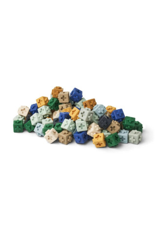 Liewood kocke za slaganje 100 pcs Links, MNavy