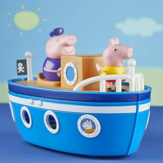 Peppa Pig grandpa pigs cabin boat