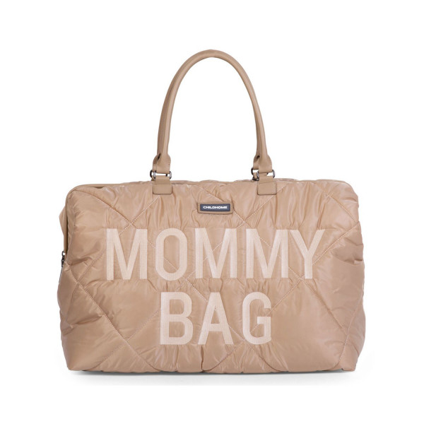 Childhome Mommy Bag nursery bag, puffered bež