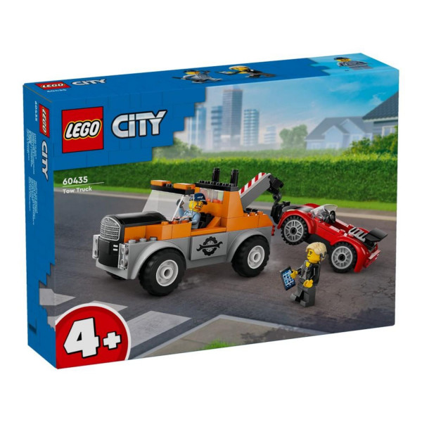 Lego city tow truck and sports car rep