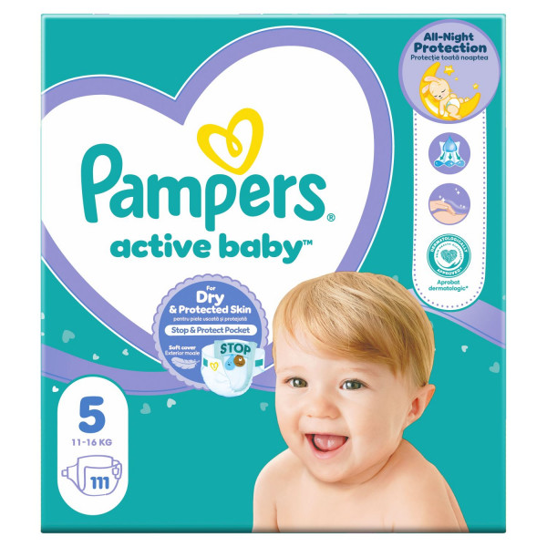 Pampers pelene mb 5 junior 11-16kg 111kom
