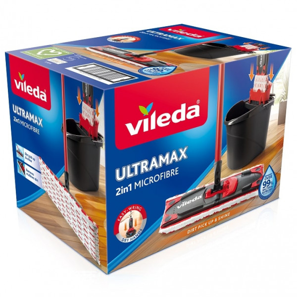 Vileda Ultramax set čistač poda i  kanta