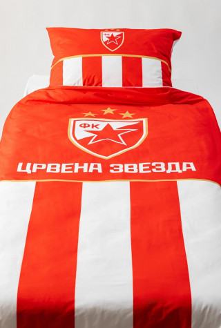 Stefan posteljina Crvena  Zvezda, 140x200cm