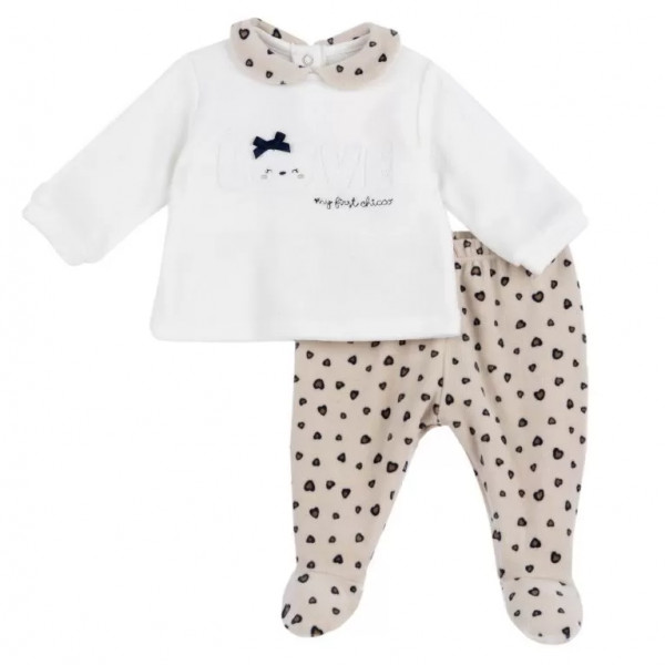 Chicco komplet 2/1(majica dr, donji deo),devojčice