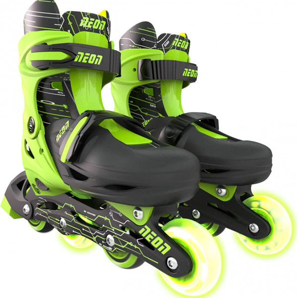 Neon Combo Roleri(Size 34-37 Zeleni
