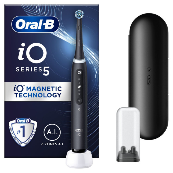 Oral B Elektricna cetkica za zube  iO5 Black