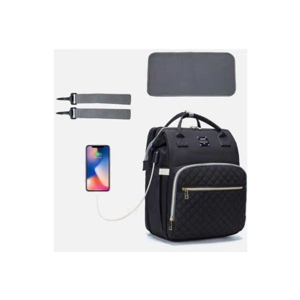 BBO torba za mame Sport Mama Bag, Black