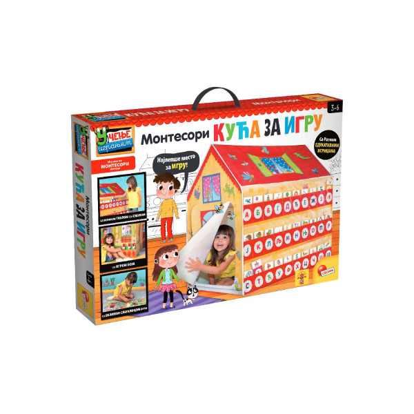 Montesori SR Edukativni set-Kuca za Igru Lisciani