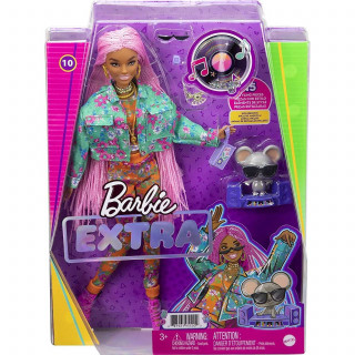 Barbie extra - pink pletenice