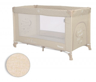 Lorelli prenosivi krevetac Noemi 1 nivo fog beige