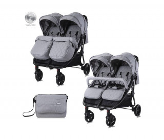 Lorelli kolica za blizance Duo cool grey