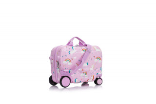 Cute&Cool kofer za decu, Ride-on, jednorog