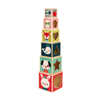Janod baby forest-6 blok piramida