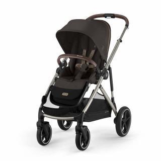 Cybex kolica e-Gazelle S, Taupe Frame/Chocolate Brown