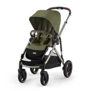 Cybex kolica e-Gazelle S, Taupe Frame/Moss Green