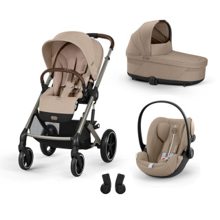 Cybex Kolica za bebe Balios sistem G 3 u 1 Almond Beige