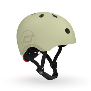 Scoot and Ride kaciga Olive, s-m(3m+)