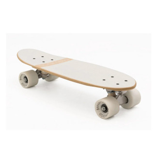 Banwood  skejtbord, White