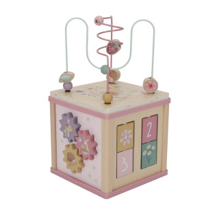 Little Dutch aktivna kocka Fairy Garden, 20x20x40cm