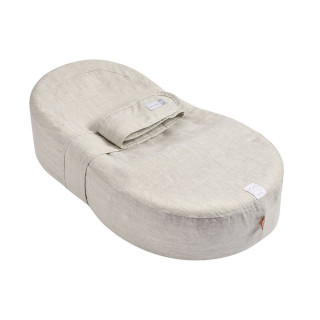 Cocoonababy ergonomski dušek za bebe, lin natural