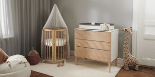 Stokke baldahin, White