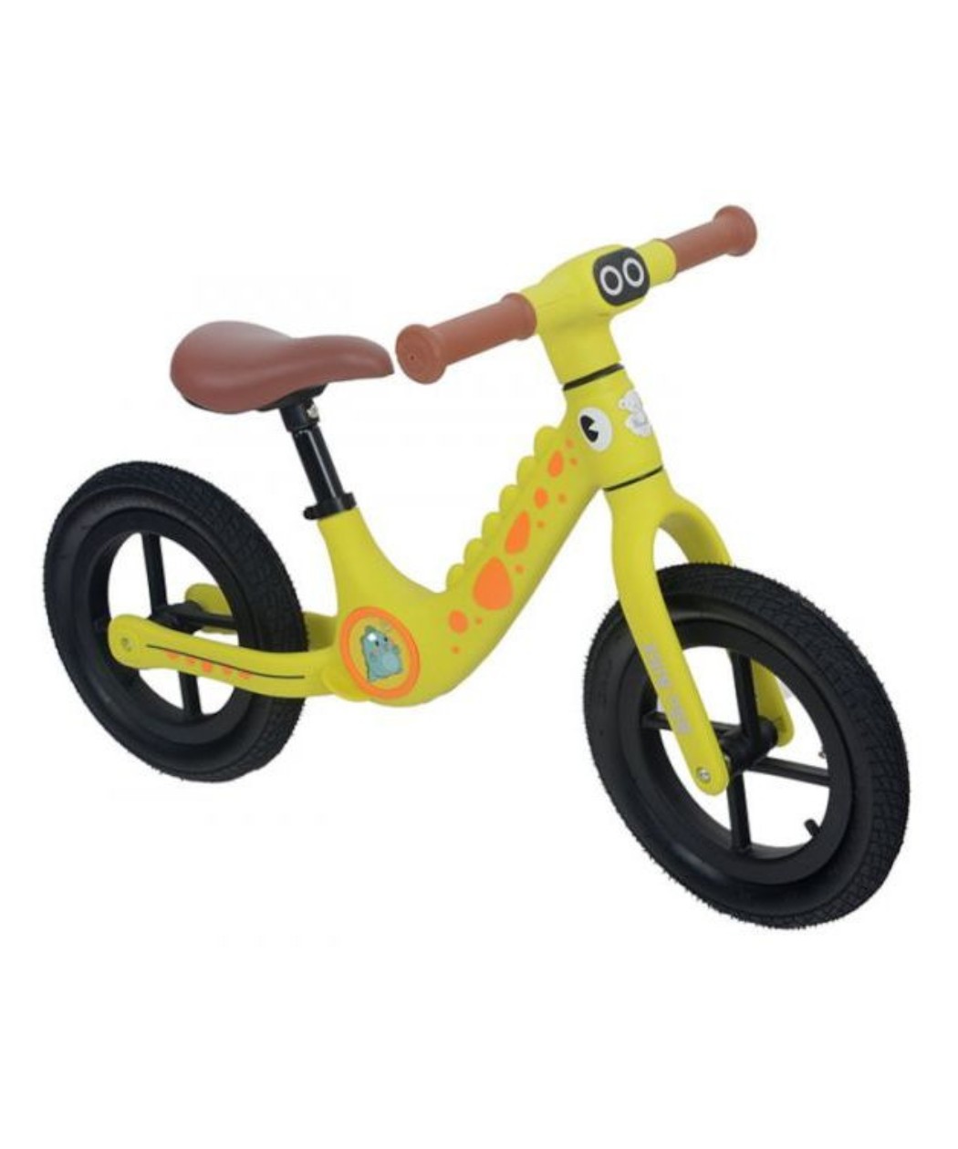 BBO bicikl balance bike - yellow