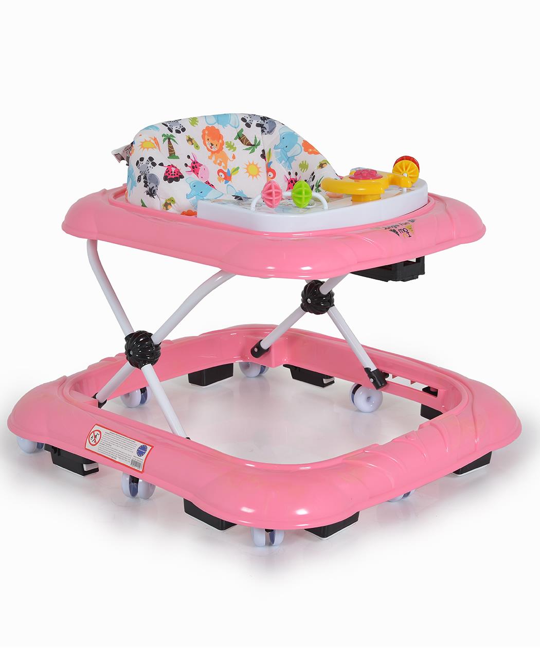 Cangaroo dubak za prohodavanje Jungle - Pink