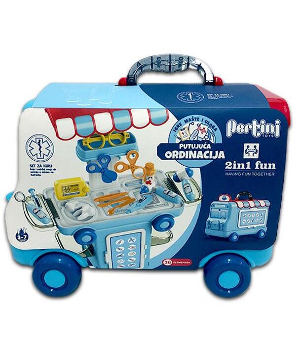 Pertini set za igru Putujuća ordinacija - 24014