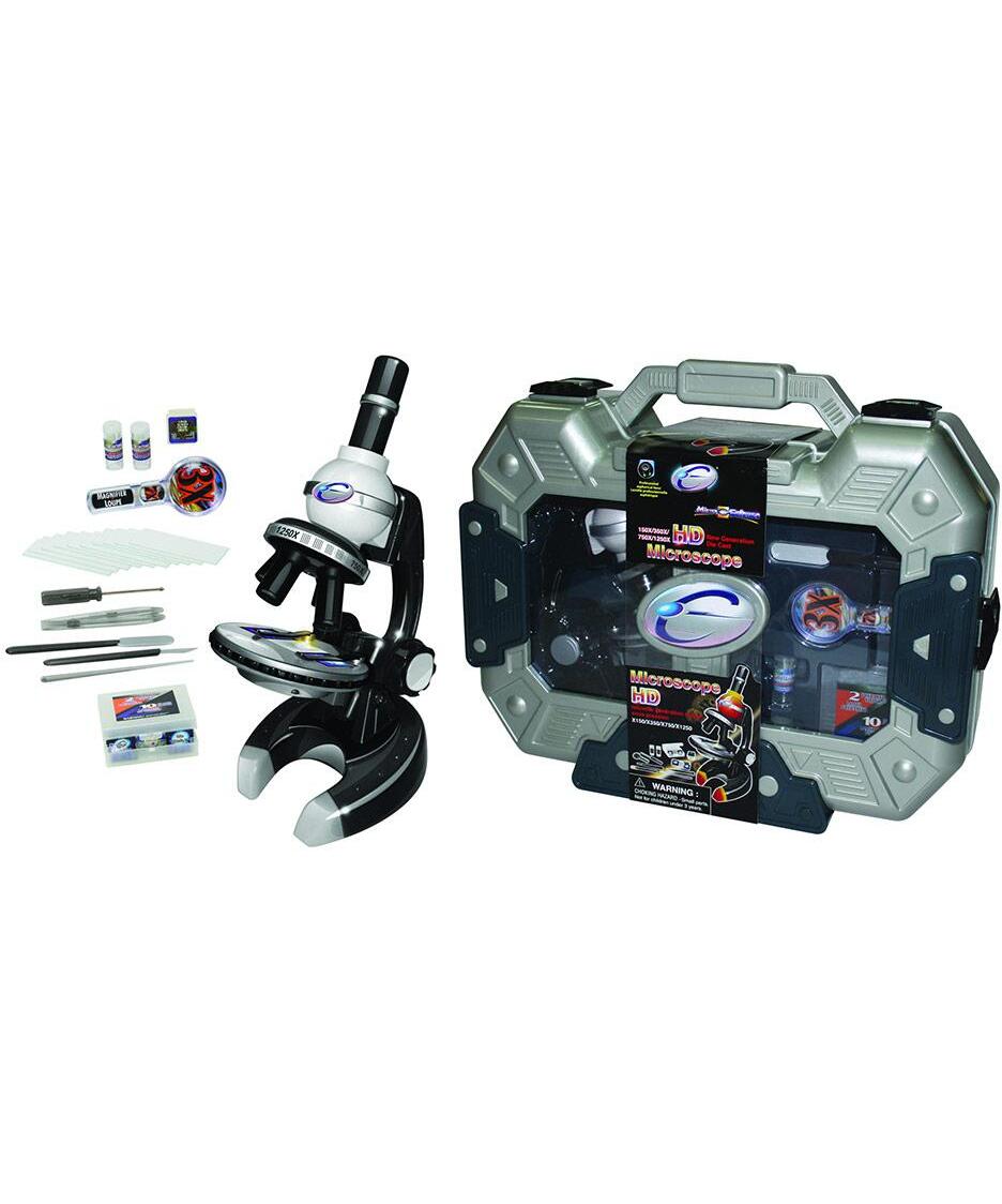Eastcolight Mikroskop set u koferu beli - 24244