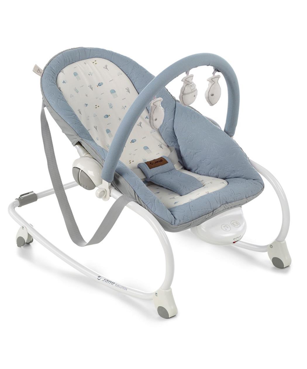 Jane Evolution ležaljka za bebe od 0 do 18 kg Lazuli Blue - 6115 U53