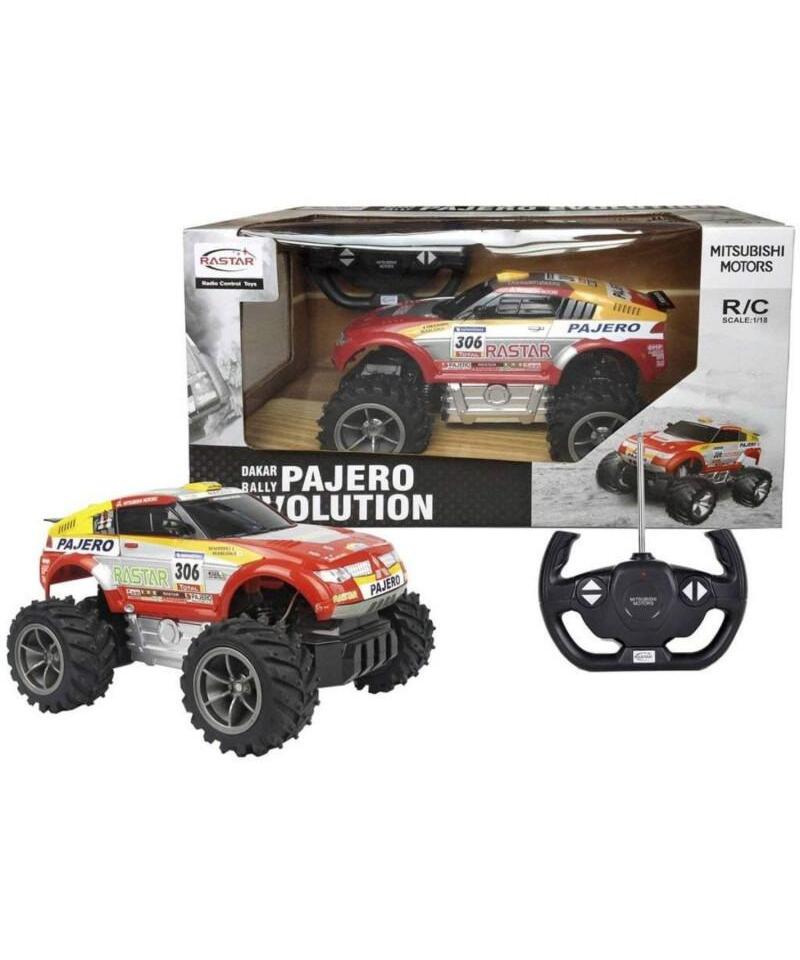 Rastar automobil za decu Mitsubishi Pajero RC 1:18 Crvena - A013529