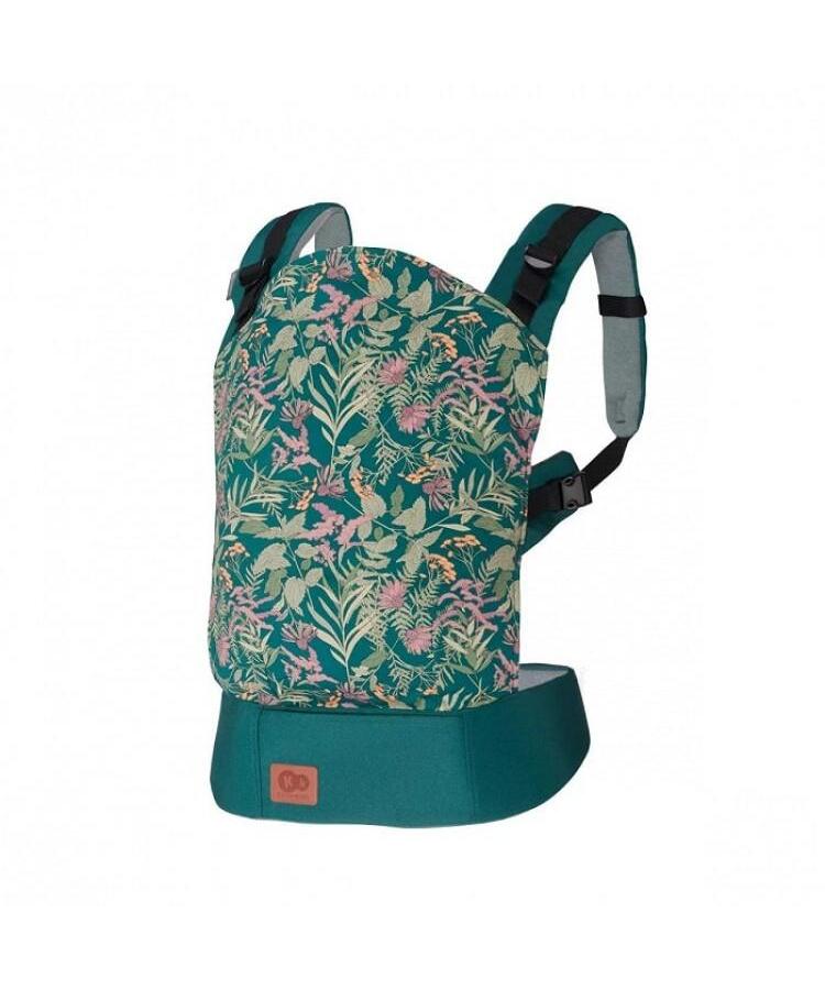 Kinderkraft Milo kengur nosiljka za bebu do 20 kg Nature Vibes Green