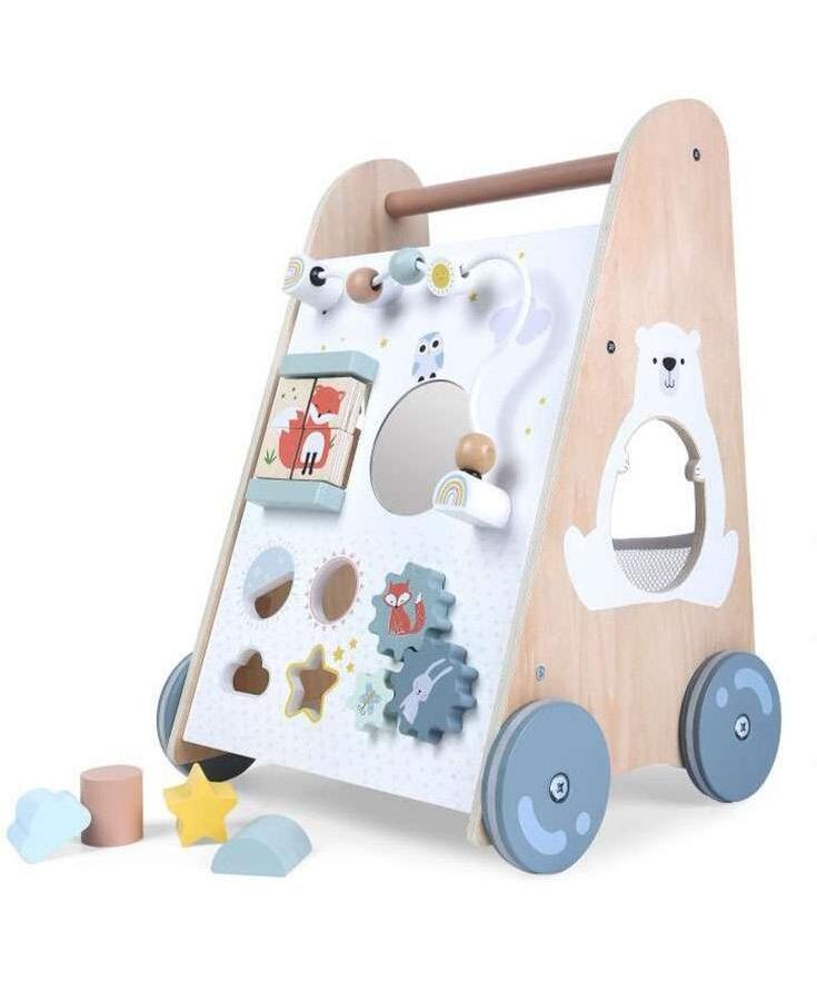ECOTOYS drvena edukativna guralica Animals - 2145