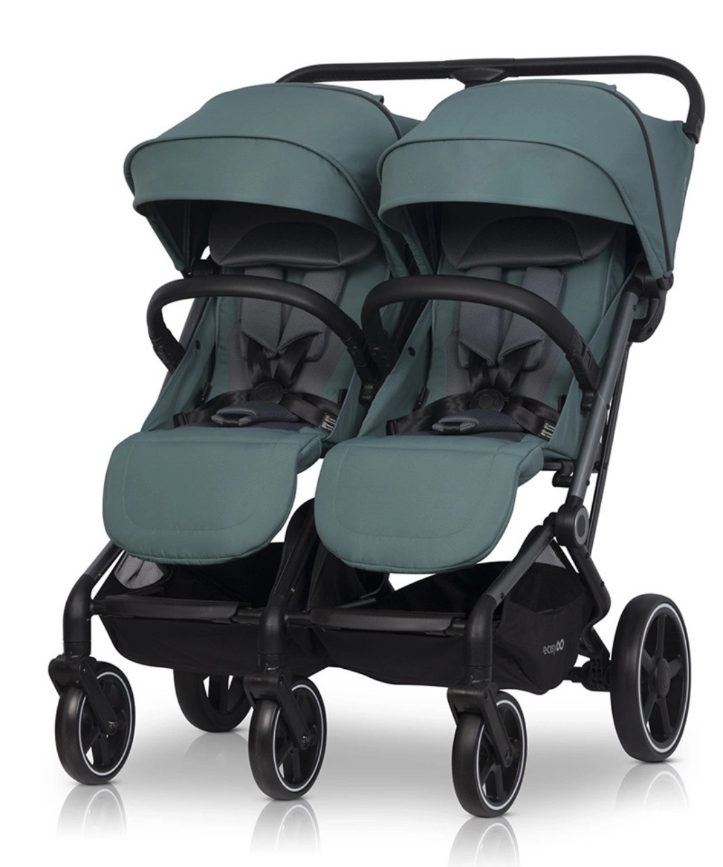 Eurocart Easy Go Echo kolica za blizance Sage Green