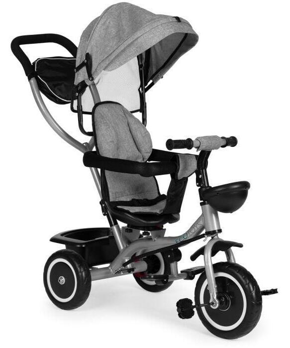 ECOTOYS 2u1 tricikl sa rotirajućim sedištem WQL-066-52 Grey