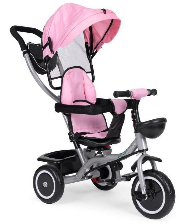 ECOTOYS 2u1 tricikl sa rotirajućim sedištem WQL-066-52 Pink