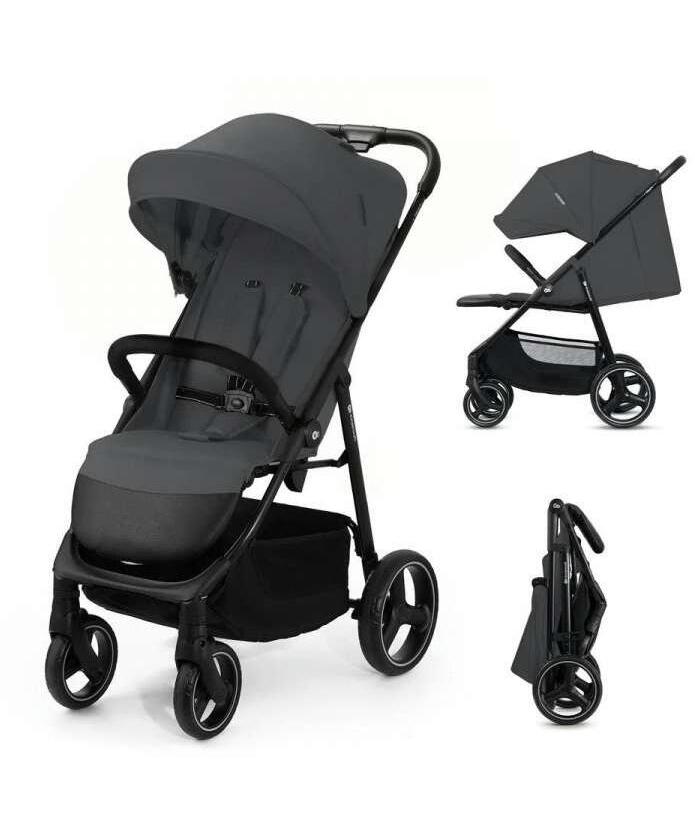 Kinderkraft Trig 3 kolica za bebe do 22 kg Granite Grey