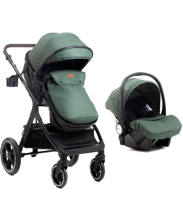 BBO X1 Dory kolica za bebe 3 u 1 Green