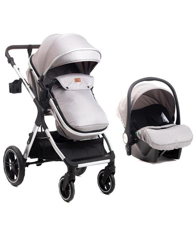 BBO X1 Dory kolica za bebe 3 u 1 Grey