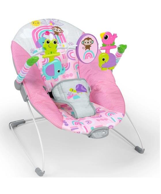 Bright Starts ležaljka za bebe Pink Paradise SKU16732