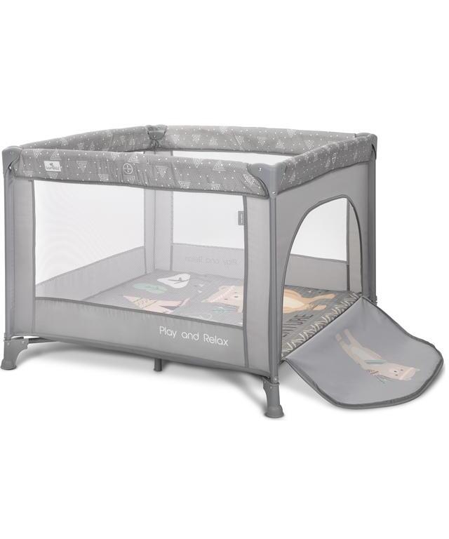 Lorelli ogradica za bebe Play&Relax Grey Advanture