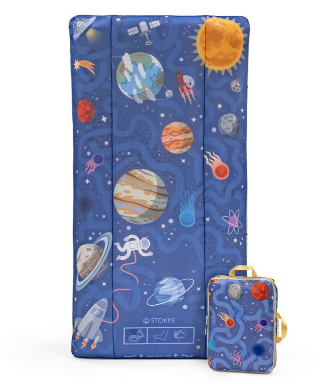 Stokke Jetkids CloudSleeper dušek na naduvavanje za decu - Space Maze