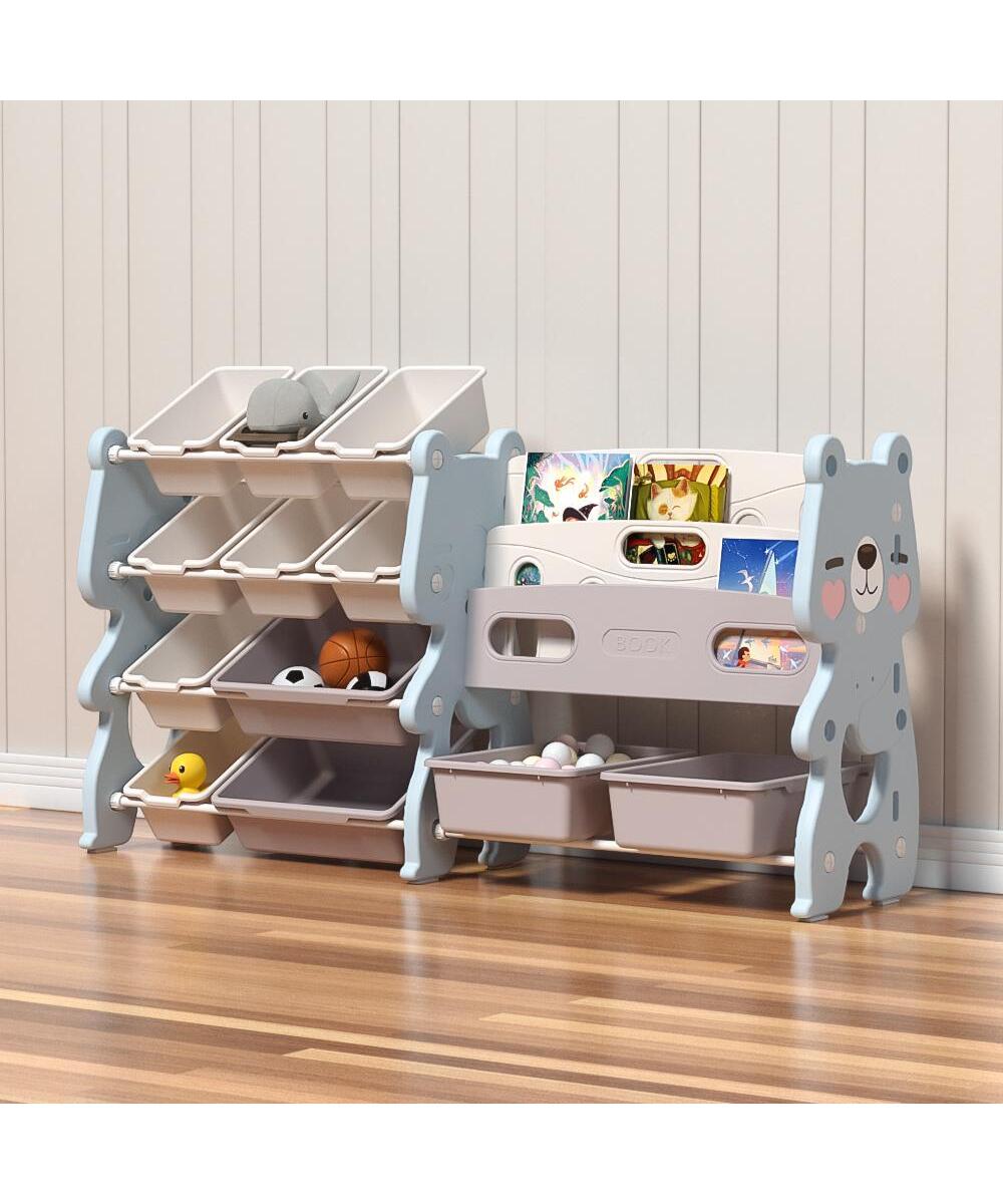 Feelkids sistem za odlaganje Meda L 140x36x86 cm Plavi