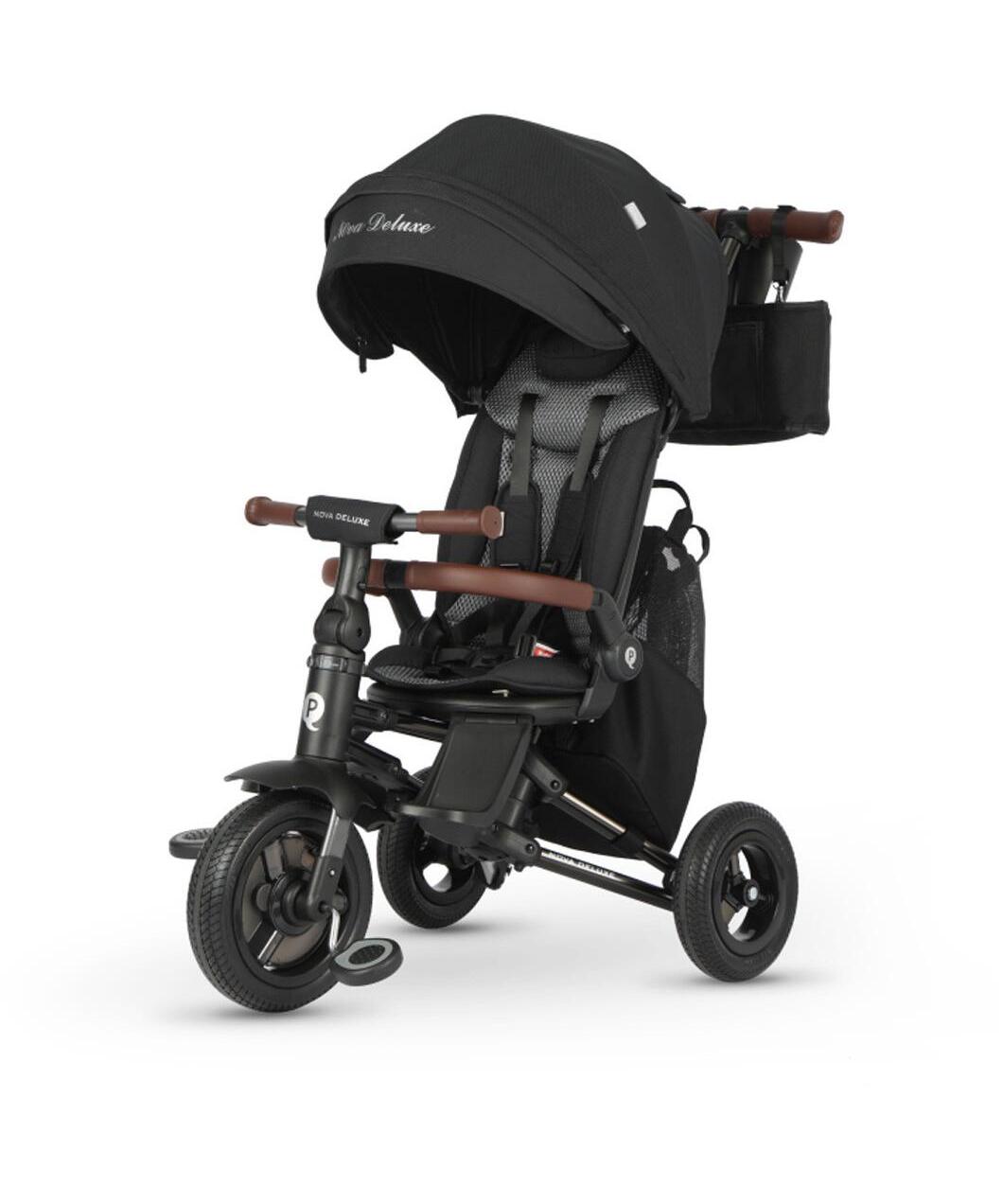 QPlay Nova Deluxe tricikl za decu do 25 kg Black