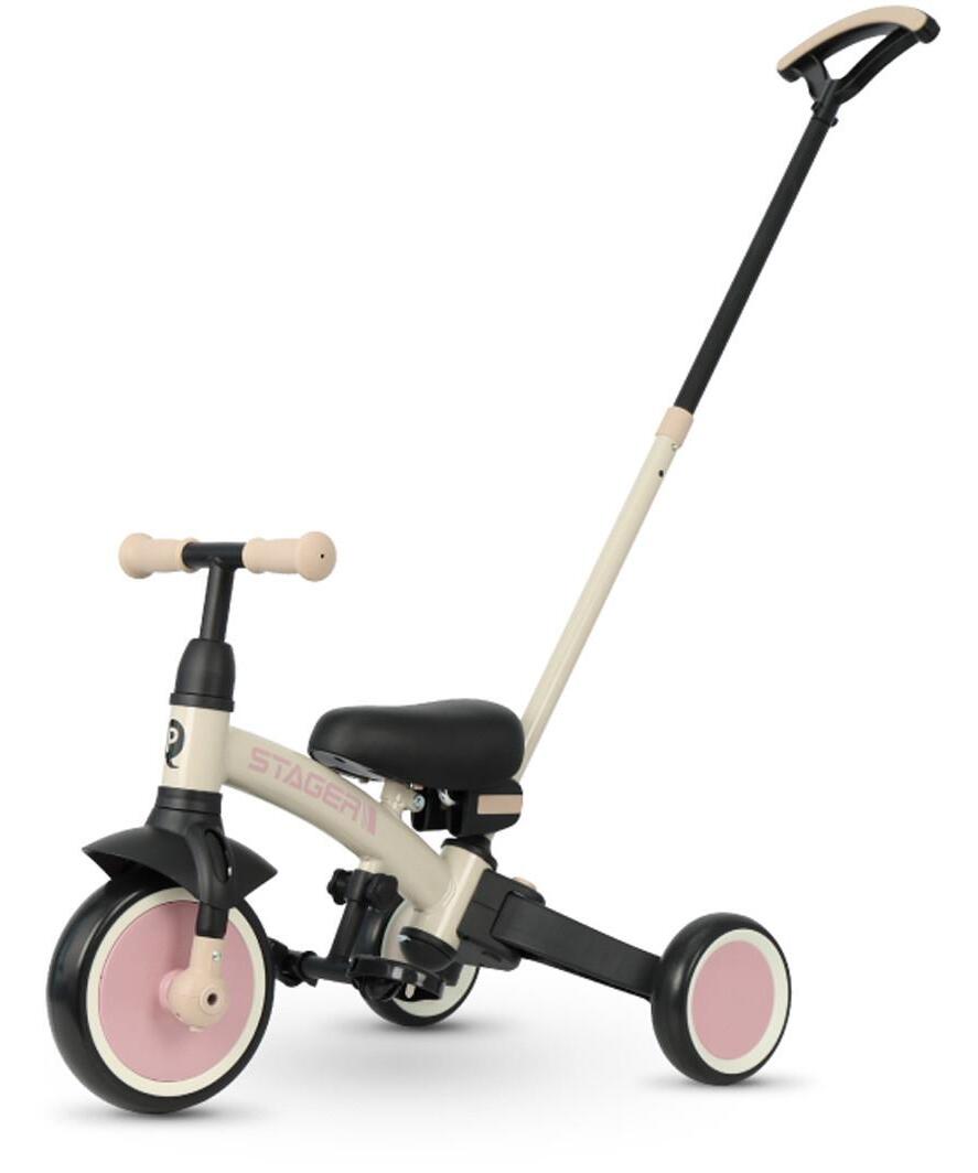 QPlay Stager 3 u 1 tricikl za decu do 25 kg Rose
