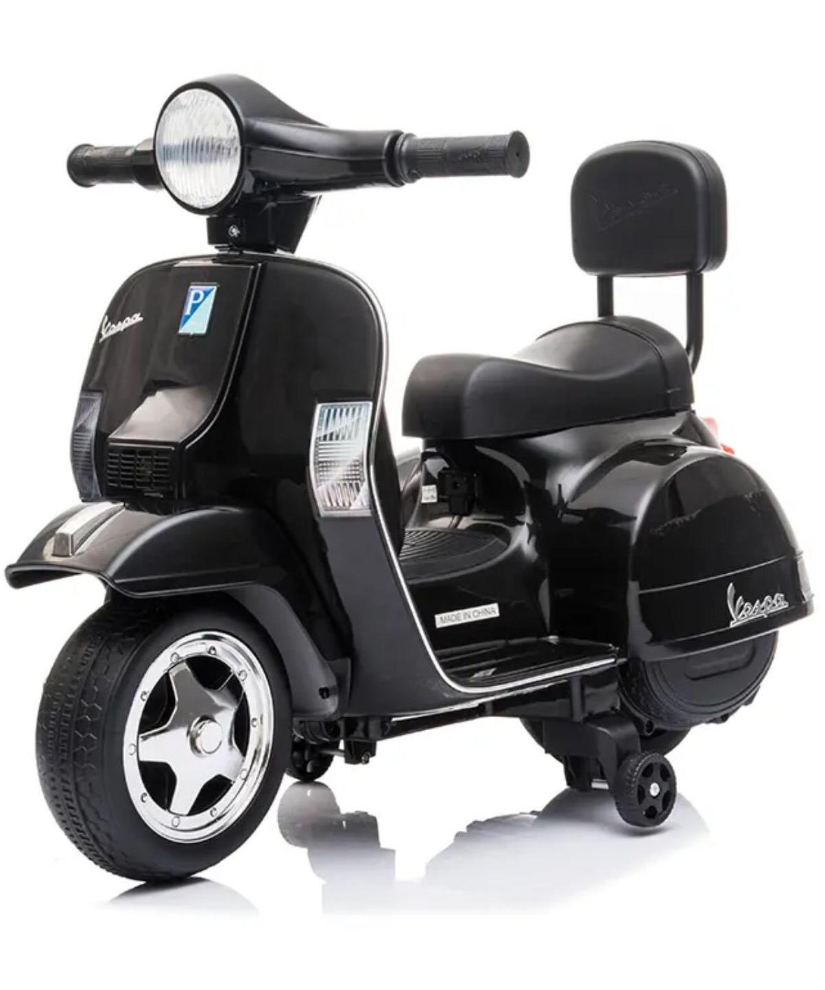 Moni Vespa skuter na akumulator za decu Black - A083024