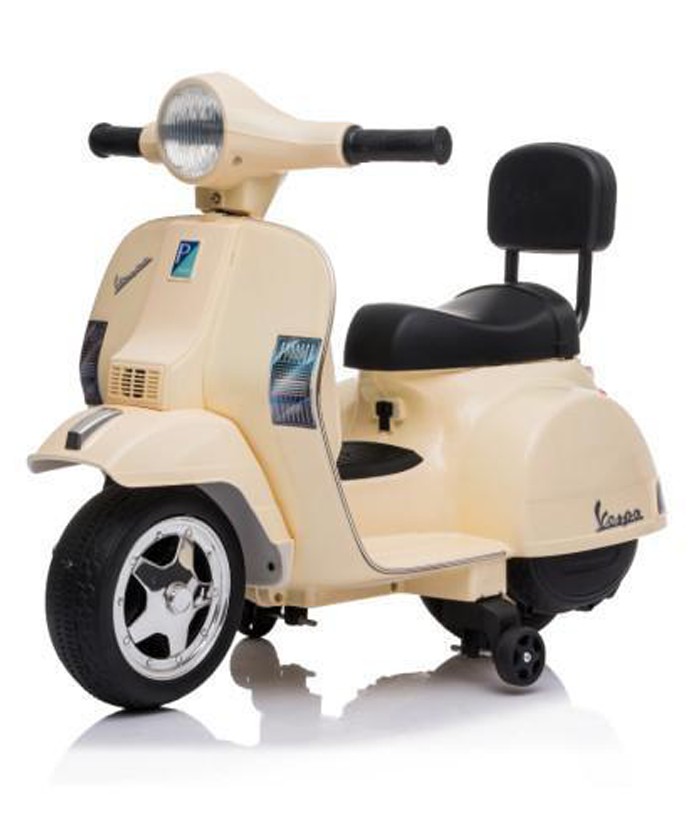 Moni Vespa skuter na akumulator za decu Beige - A083025